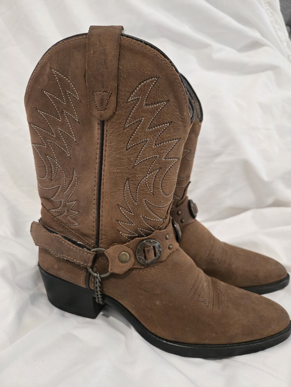 Poconos Western girls western/cowgirl boots, marked Size 3.
